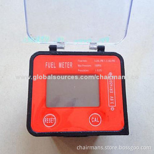 Fuel Turbine Flowmeter, 5-30L/Minute, 0.6MPa Maximum Working Pressure